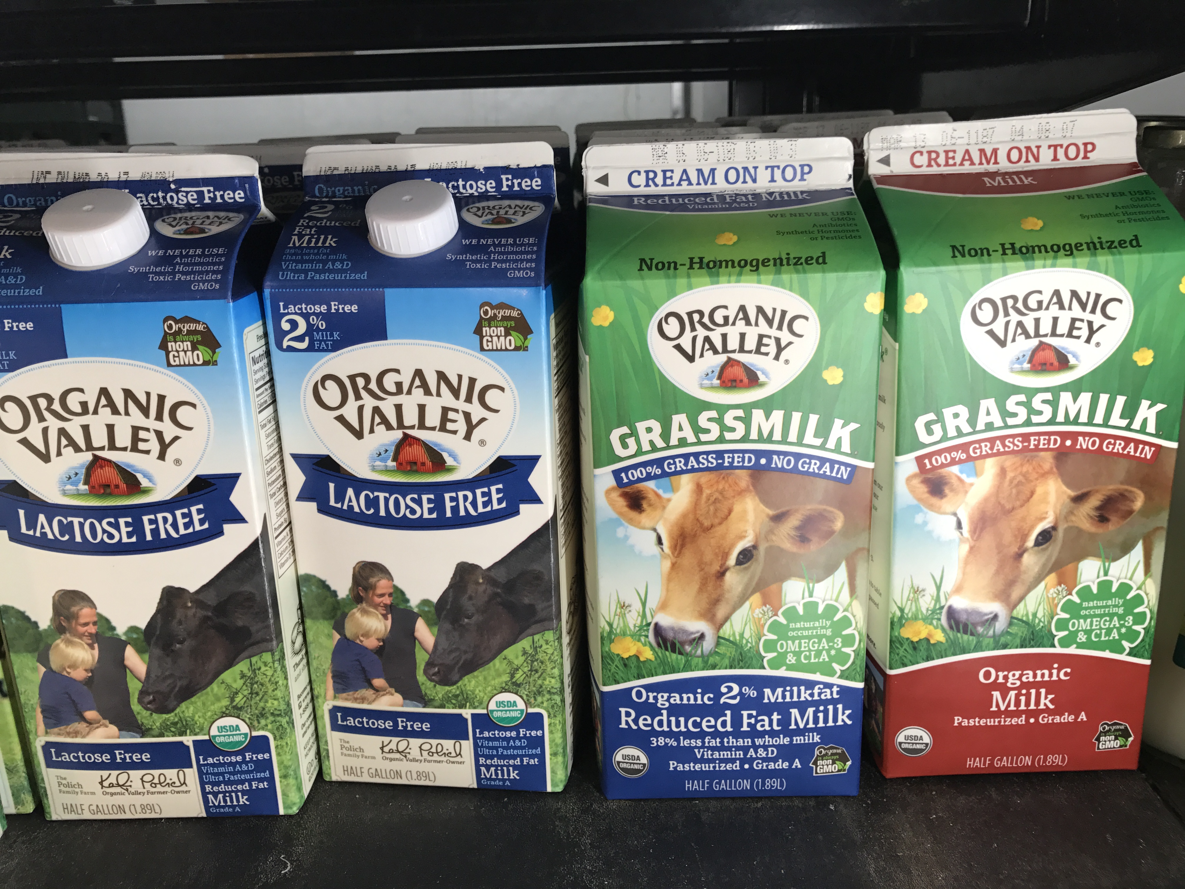 Grassmilk marketing dairy milk organic